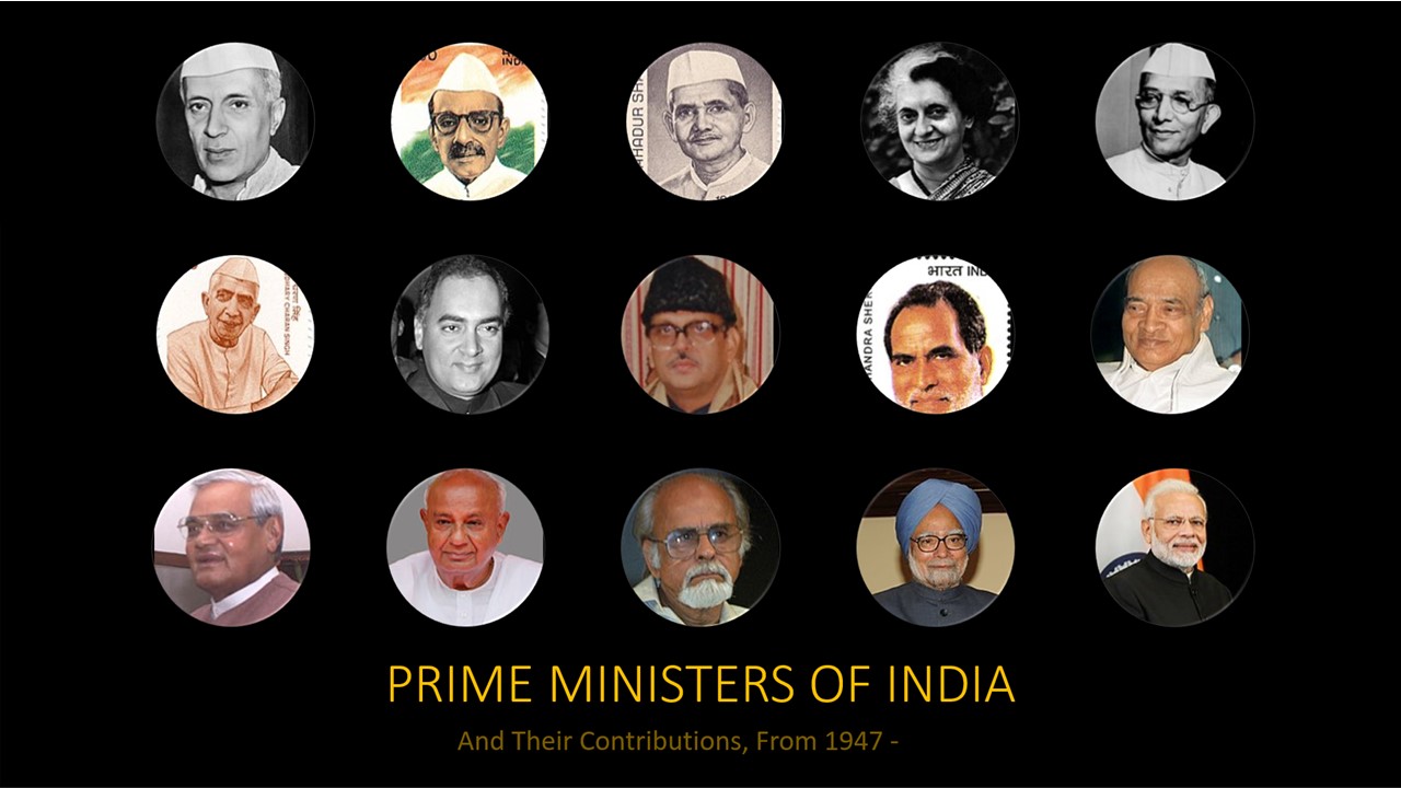 Prime Ministers Of India From 1947 To Date – The MindPalace Academy Of ...