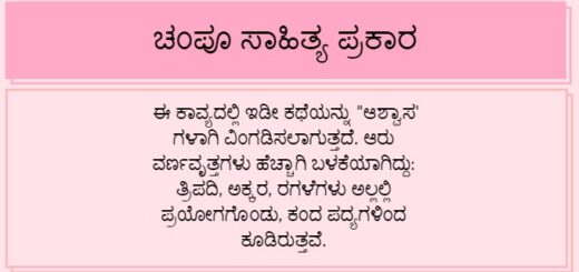 ಚಂಪೂ ಸಾಹಿತ್ಯ ಪ್ರಕಾರ